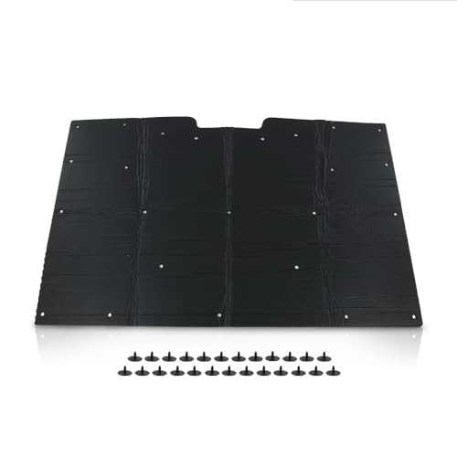 PIT66 Hood Insulation Pad Compatible with Chevy GMC Pickup Truck Jimmy Suburban 1981-1987 - style: 1981-1987 Chevy/GMC