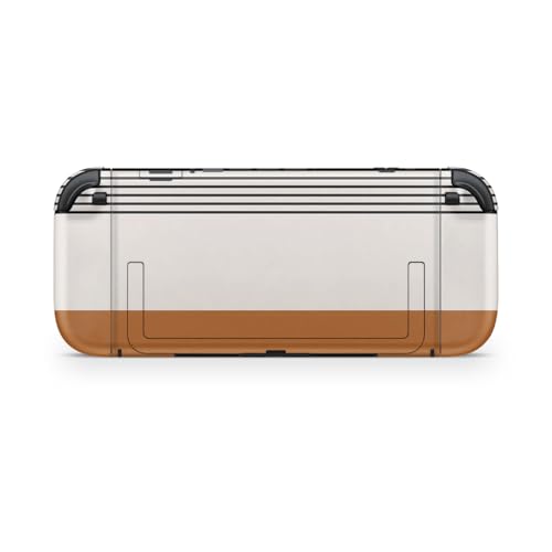 Gaming Skin Compatible with Nintendo Switch 2 Console Only - Neutral Stripes - Premium 3M Vinyl Protective Wrap Decal Cover - Easy to Apply | Crafted in The USA by MightySkins - color: Neutral Stripes, size: Switch 2 Console Skin Only, style: Matte Finish