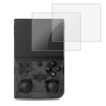 NOUKAJU Screen Protector for G350 Game Console, HD Tempered Glass,9h Hardness,Scratch,Anti-Fingerprin,Tempered Glass Film Guard for G350 Retro Handheld Game Console[2 Pack]