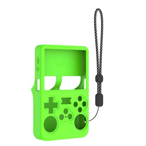 Protector Covers Scratchproof Silicone Shell for R36S Game Console Skin Sleeve Gamepad Housing Game Accessory - color: Green