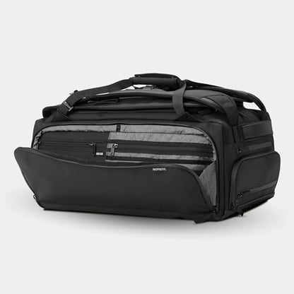 NOMATIC 40L Travel Bag- Convertible Duffel/Backpack, Carry-on Size, Everyday Use Laptop Bag, TSA Compliant - color: Black
