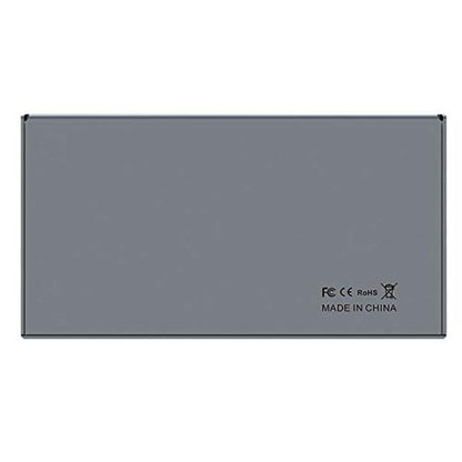 HDMI Switch 2x1 HDMI Splitter 2 in 1 Out Switcher HDMI Converter with 3.5mm/Optical Audio Extractor Adapter Support 4K30HZ 1080P Full HD for Xbox360 PS4 Roku HDTV Apple TV
