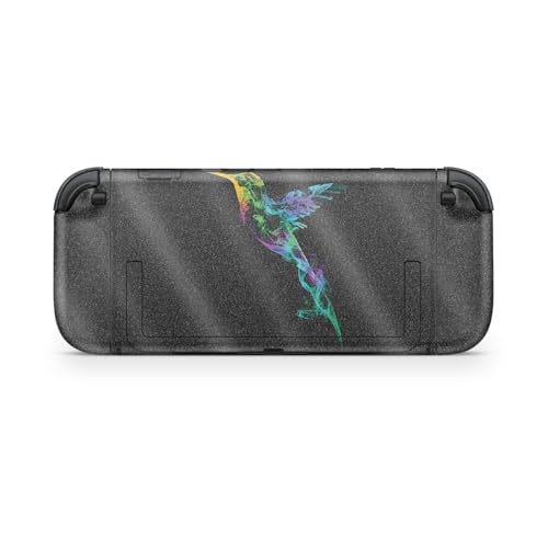 Glossy Glitter Gaming Skin Compatible with Nintendo Switch 2 Console Only - Strange Smoke - Premium 3M Vinyl Protective Wrap Decal Cover - Easy to Apply | Crafted in The USA by MightySkins - color: Strange Smoke, size: Switch 2 Console Skin Only, style: G