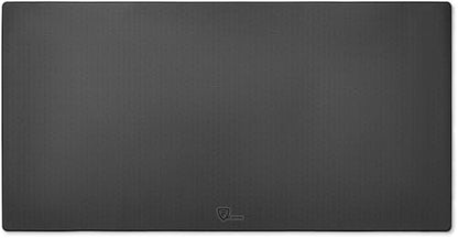 Board Game Mat 36 x 72, Table Cover for Mahjong, Poker, Playing Cards, Tile Games, Dominoes, and RPG - Neoprene Gaming Playmat - Black - color: Black, size: Rectangle 36 x 72 inches