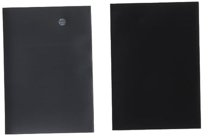 Ultra Pro 60ct Pro-Matte Black Small Deck Protectors, black, small