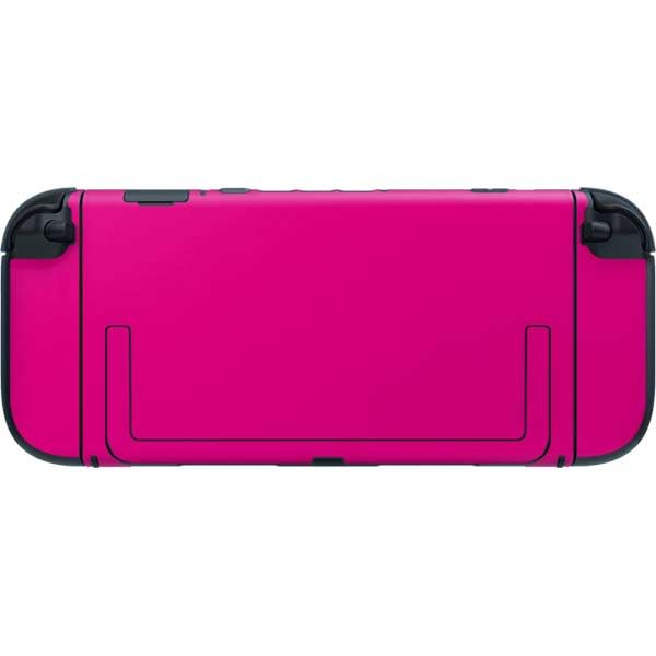 Skinit Decal Gaming Skin Compatible with Nintendo Switch 2 (2025) with Joy-Con - Magenta Design - color: Pink - SOLIDX40