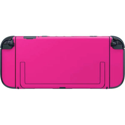 Skinit Decal Gaming Skin Compatible with Nintendo Switch 2 (2025) with Joy-Con - Magenta Design - color: Pink - SOLIDX40