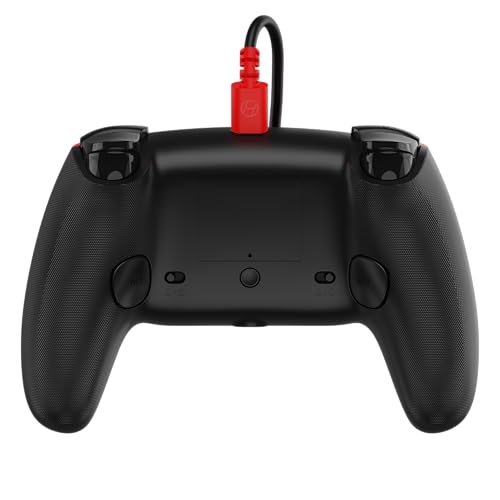 Hyperkin The Competitor Wired Controller for XBOX Series X|S, XBOX One & PC with Hall Effect Joysticks & Impulse Triggers, Symmetrical Layout & Precision D-Pad - Officially Licensed XBOX - Widow - color: 레드