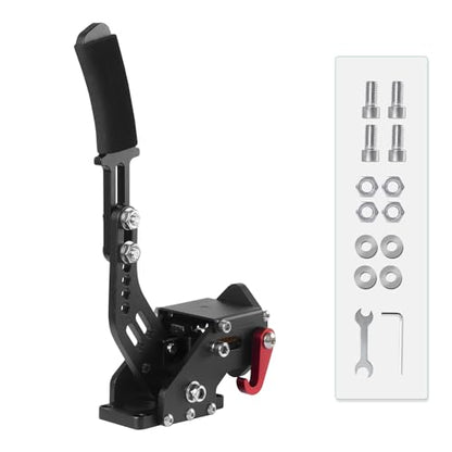 SIMSONN Sim Racing Handbrake 16 Bit PC USB Simulator Handbrake for Racing Games (Black) - color: Black