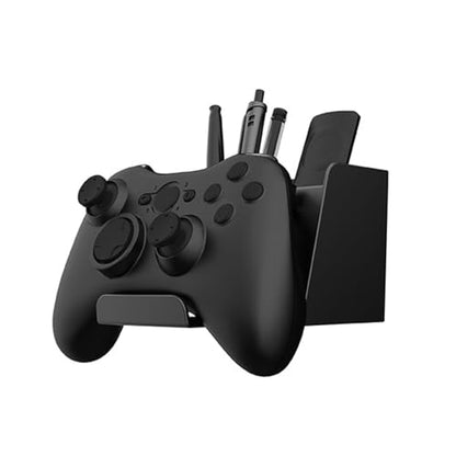 Space Saving Wall Mount Gaming Accessory Stand for Controllers Headsets and Other Small Electronic Devices Easy Install ABS Headphones and Controller Shelf