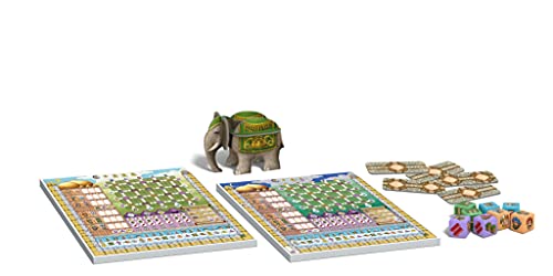 R & R Games Rajas of The Ganges, The Dice Charmers, A New Version of the Popular Board Game Rajas of the Ganges, Perfect for 2-5 Players, Board Games for Adults and Kids