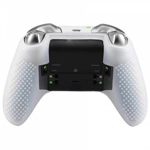 OSTENT Soft Protective Silicone Rubber Skin Case Cover for Xbox One Elite Controller (White) - color: White