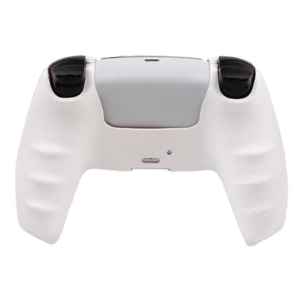 Lion Controller Skin Cover Compatible with PS5/Playstation 5 Controller, RALAN Protector Case Customised Thumb Grip - color: Lion White Red