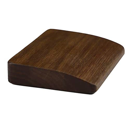 2 pcs Mini Wood Wrist Rest Portable Movable Solid Wooden Walnut Beech for Most Mechanical Keyboard Numpad Sp64 - color: Walnut Mini Wrist Rest 2 Pcs