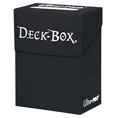 Ultra Pro 80 Card Deck Box - Black