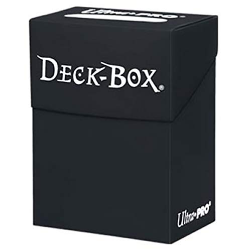 Ultra Pro 80 Card Deck Box - Black