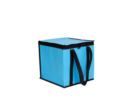 Allplay Lightweight Board Game Bag, Light Blue | Dual Layer Non-Woven Fabric, Carrying Handle, Zippered Lid, Water Resistant - color: Light Blue