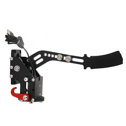 Thonlai 14Bit PC USB Handbrake, Universal Sim Racing Hand Brake with 14Bit Hall Sensor, Non Contact Switch, Plug and Play, for G27 G25 G29 T500 T300 Fanatec OSW LFS Dirt Rally PC