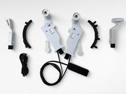 Boeing 737 White Thrust/Throttle Levers For Thrustmaster TCA Boeing Edition Throttle Quadrant