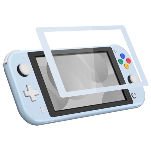 eXtremeRate Sky Blue DIY Replacement Shell for Nintendo Switch Lite, NSL Handheld Controller Housing w/Screen Protector, Custom Case Cover for Nintendo Switch Lite - color: Sky Blue