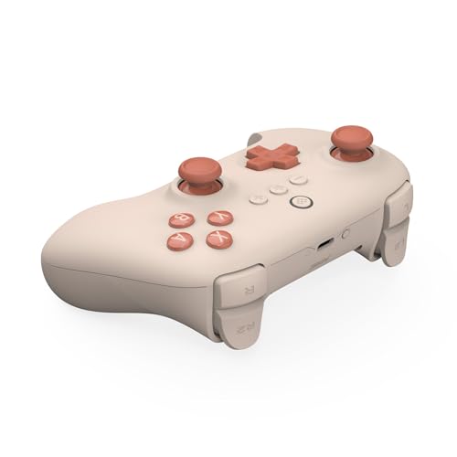 8Bitdo Ultimate C Bluetooth Controller for Switch (Orange) | Ultimate Quality Bluetooth connectivity with 6-axis Motion Control and Rumble Vibration - color: Orange