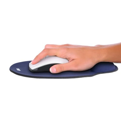 Allsop ASP30206 Mouse Pad Pro Memory Foam Mouse Pad - Blue - color: Blue, size: 10.8L x 10.6W inches