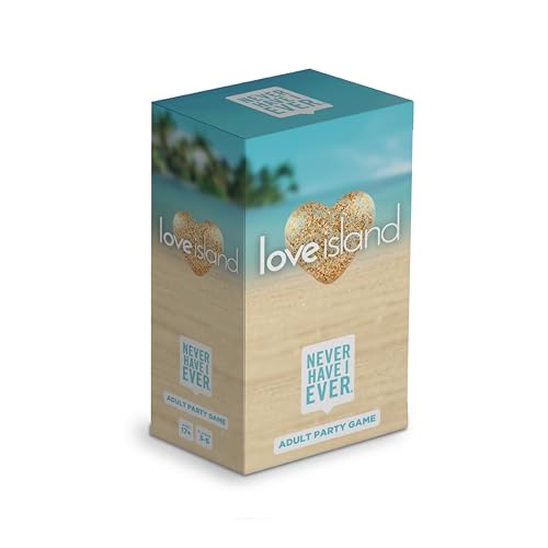 Never Have I Ever Love Island - Love Island Party Game - Uncover Secrets, Share Stories, and Clear Your Hand - The Classic Viral Hilarious and Funny Icebreaker for Adults, 3-6 Players, Ages 17+ - style: Love Island