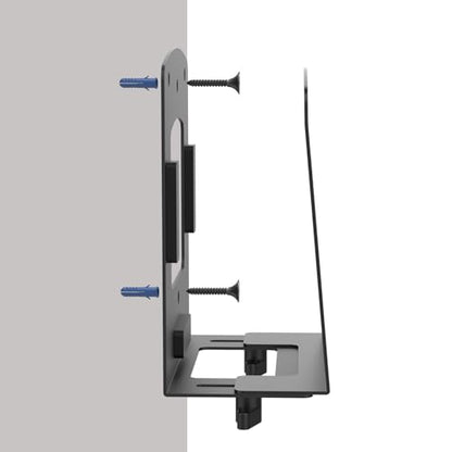 Adjustable Electronic Device Wall Mount|Universal Holder for Small Computers, Gaming Consoles（Xbox 360，Xbox One, PS4），Mini PC，Small Form Factor Desktop Tower, UPS .Fits 1.6" to 3.8" Width
