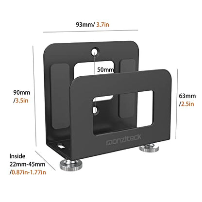 Monzlteck Adjustable Small Device Wall Mount Holder for Apple TV,ROKU,Router,Modem and Other Media Players