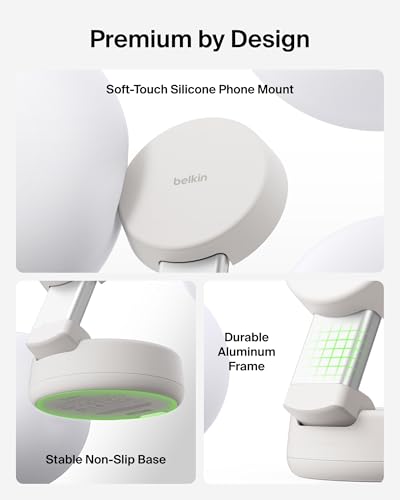 Belkin Qi2.2 25W Wireless 2 in 1 iPhone Charger, Fast Charging for Travel | Fast Charging, MagSafe Compatible, iPhone 17/16/15, Apple Watch, Travel Charger, Magnetic - color: Sand, style: 2 in 1