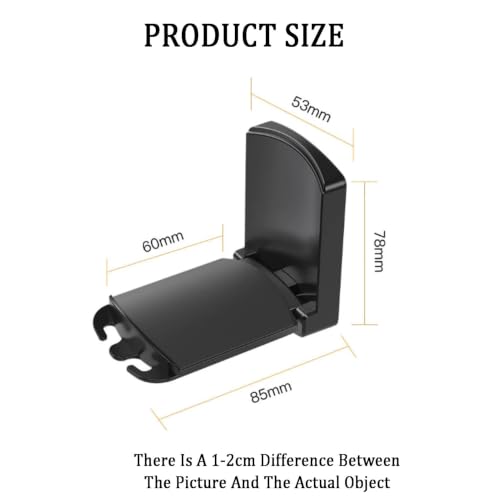 Wall-mounted Headphone Holder/headset Stand Featuring Strong Adhesive Backing and a Drill-free Design Suitable for Various Wall Surfaces(Color1) - color: Color1