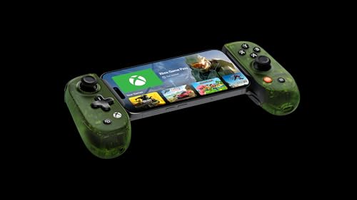 BACKBONE Pro Gaming Controller, Xbox Edition | For iPhone 15/16/17 & Android, USB-C, Bluetooth, & Wired, Play Anywhere on Any Screen, 1-Month Xbox Game Pass Ultimate - color: Xbox Edition Pro (Green), size: USB-C