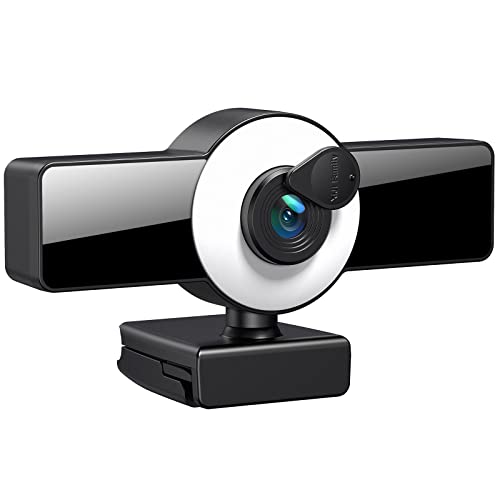 Streaming Camera Hd 1080p 30fps Webcam with Light Fast Auto Focus USB Pc Camera Webcam for Pc Gaming Camera Computer Camera Web Camera for Desktop Computer Streaming Accessories for Zoom Meeting Live