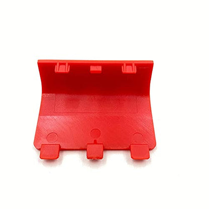 Replacement Battery Back Cover for Xbox Series S X Controller, Battery Door Lid Repair Shell 1 (Red)