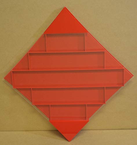 DECKZIBITS Playing Cards Diamond Shape Display Case