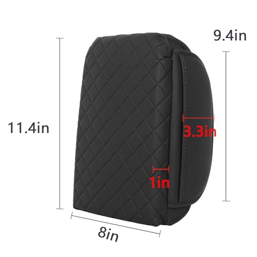 Console Cushion Cover for Toyota Tacoma 2016-2023 | SR SR5 Off-Road PreRunner TRD-Sport pro Limited Tacoma Organizer Armrest Storage Box Cover Tacoma Accessories - size: For Tacoma 2016-2023