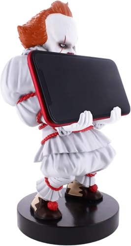 Exquisite Gaming Pennywise Phone Holder Gaming Controller Stand, 8.5 in Cable Guys Device Organizer, Official Warner Bros Licensed Figure