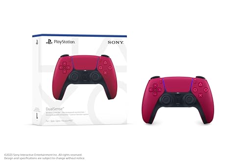 PlayStation DualSense Wireless Controller Cosmic Red (Renewed) - color: Red