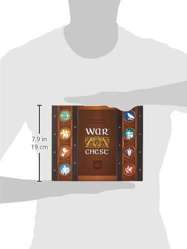 AEG War Chest | Manage Army & Battlefield | Bag-Building Medieval Board Game | Abstract Chess Strategy | Easy to Learn | 2 or 4 Players | Ages 14+ | 2-4 Players, Ages 14+, 30 Mins, Recruit Bolster Maneuver