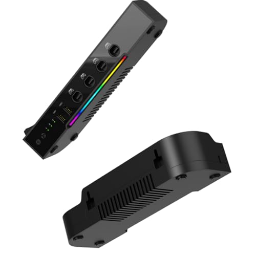 Cooling Stand for Nintendo Switch 2 Charging Dock Station NGC HUB Expansion for Switch 2 (Cooling Base + NGC Expansion)