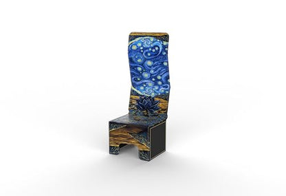 Vault's - TCG/MTG 100+ Card Art Deck Boxes (Starry Black Lotus) - style: Starry Black Lotus