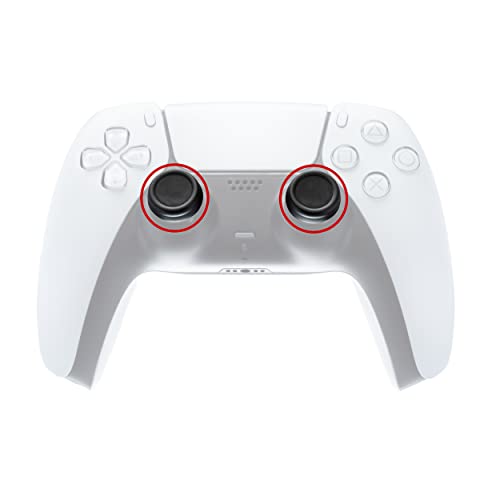 Setex Gecko Grip Thumbstick Grip Covers, PS5, Xbox, Switch, 1 Pair, Black | Microstructured Analog Stick Anti Slip Thumb Grips, Playstation 5, Switch 2, Xbox Controller, Performance Grip Covers Only - color: Black, size: 1 Pair