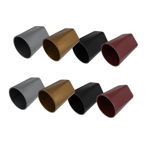 ORFOFE 8pcs Dice Cups Professional Ktv Dice Holder Unbreakable Reusable Game Storage Container for Party