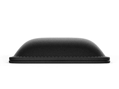 GLORIOUS Wrist Pad/Rest - Full Standard Size - Black - Mechanical Keyboards, Stitched Edges, Ergonomic | 17.5x4 inches | 25mm/1in Thick (GWR-100) Full Size (Standard) - color: Black, size: Full Size