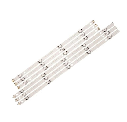 6Pcs/1Set LED Backlight Strip Compatible with LG 49" TV 49UJ630 49LJ614V 49UJ634V 49UJ670 49UJ651V 49UJ701V 17Y 49UJ65_A_27LED