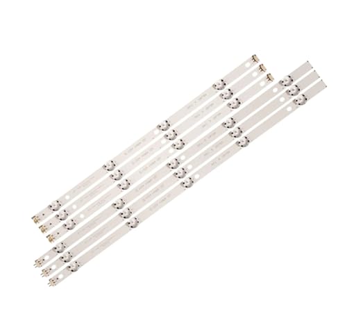 6Pcs/1Set LED Backlight Strip Compatible with LG 49" TV 49UJ630 49LJ614V 49UJ634V 49UJ670 49UJ651V 49UJ701V 17Y 49UJ65_A_27LED