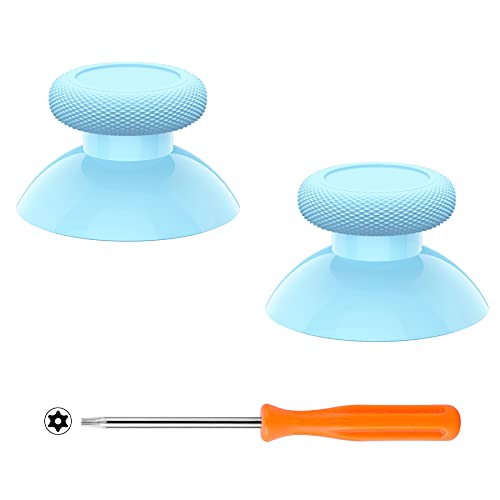 eXtremeRate Replacement Thumbsticks for Xbox Series X & S Controller, Joysticks Repair Kit for Xbox Wireless Controller, Custom Analog Stick Buttons for Xbox One S/X/Elite Controller - Heaven Blue - color: Heaven Blue