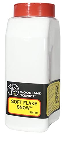 Woodland Scenics, Soft Flake Snow, Scenic Cement, and Scenic Sprayer (Pack of 3) - with Make Your Day Paint Brushes