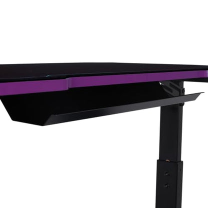 Cooler Master GD120 PC Gaming Desk with Cable Management, Water-Repellent Mousepad, Modern Simple Sturdy Style Table Workstation for Home Office - style: GD120
