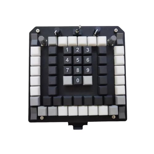 Helixsun Universal DCS Multifunction Display/Multifunction Panel Console With Tactile Joystick Switches, Compatible With JF-17/F18/F15-UFC/Apache-MPD